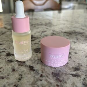 KYLIE SKIN dextox face mask and clarifying facial oil